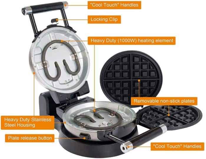 Best Waffle Maker with Removable Plates (January 2019)