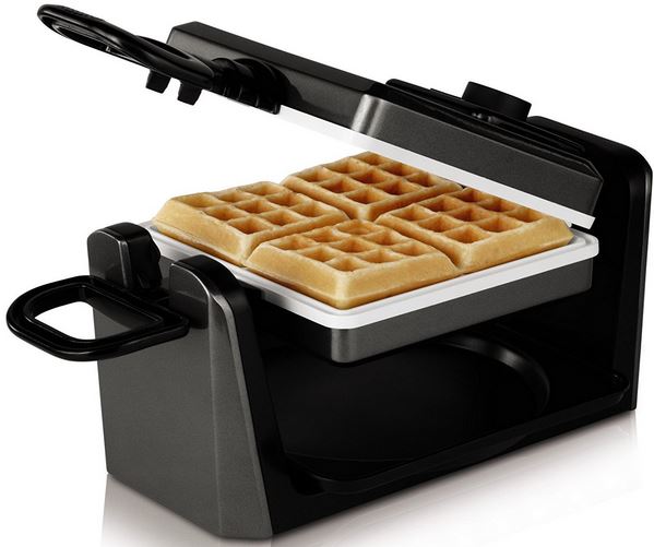 oster ckstwf11wc-eco duraceramic flip belgian waffle maker