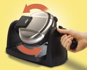 flip waffle maker with removable plates