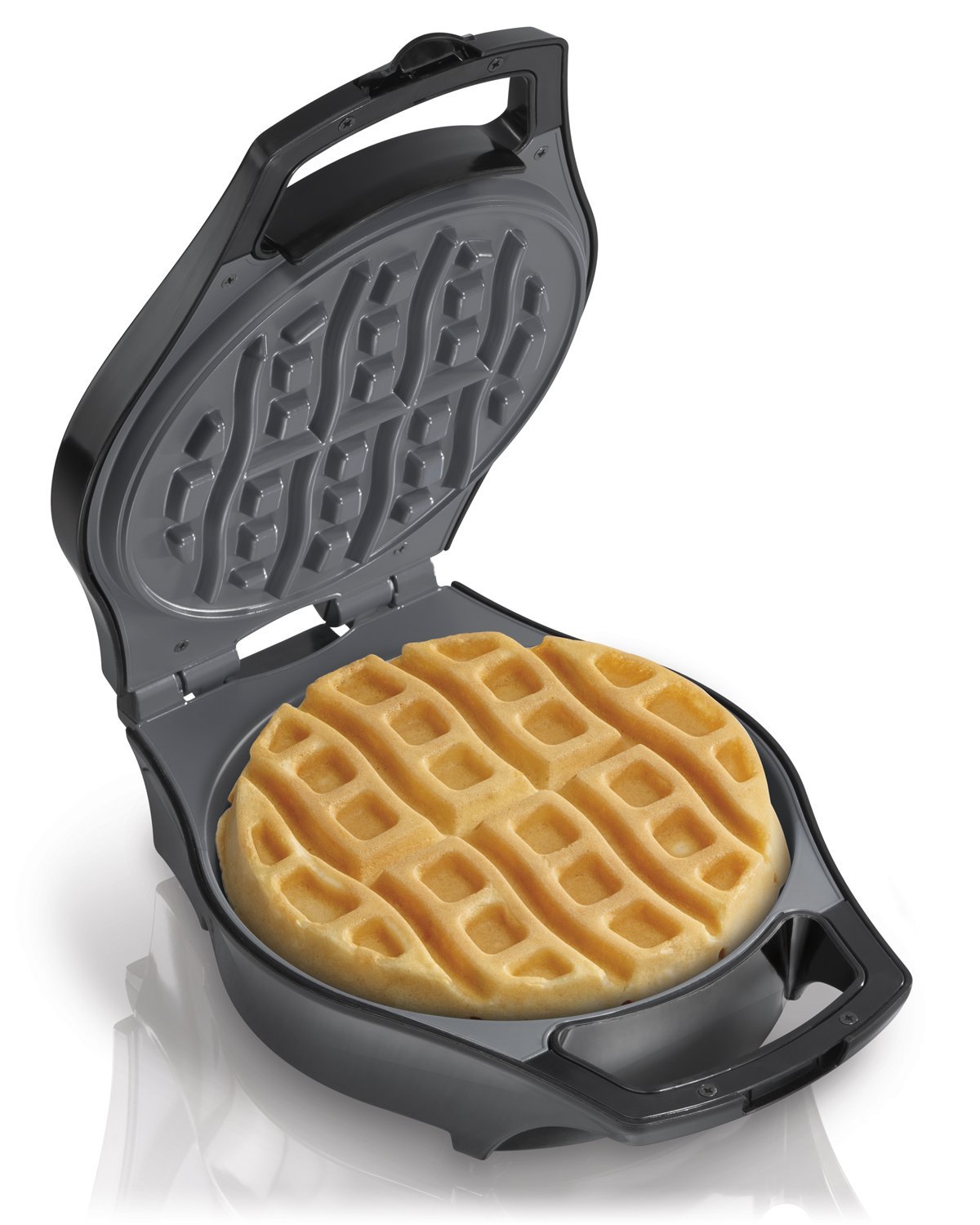 Hamilton Beach 26040 Mess Free Belgian Style Waffle Maker ...