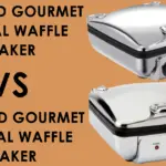 All Clad Gourmet Digital vs Manual Waffle Maker with Removable Plates
