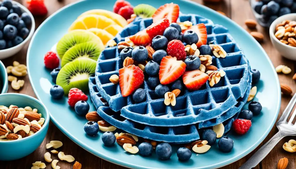 Blue waffle nutrition