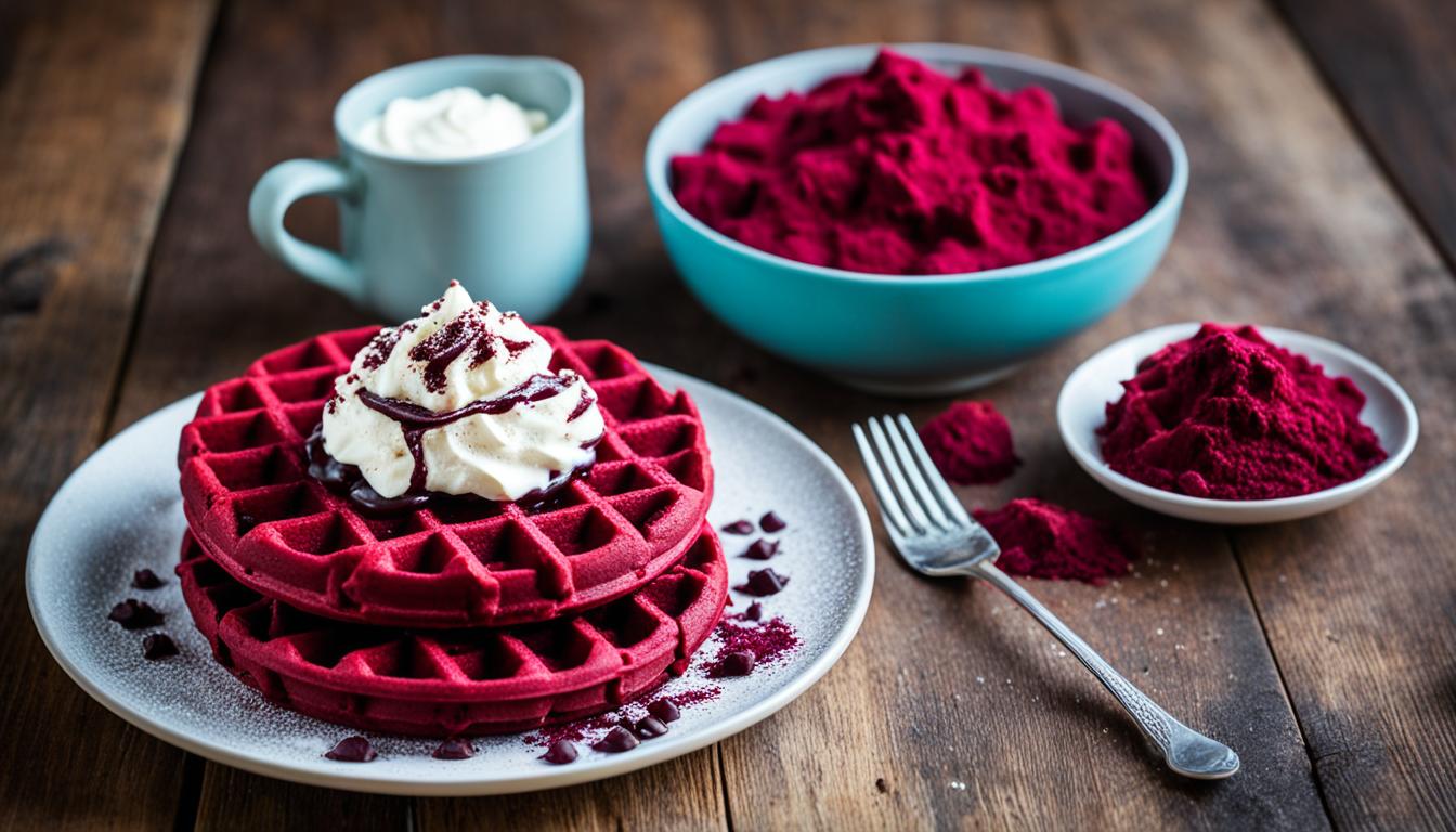 Nutritional Benefits of Red Velvet Waffles with Red Beet Powder