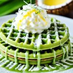 Vietnamese Coconut Pandan Waffle Recipe