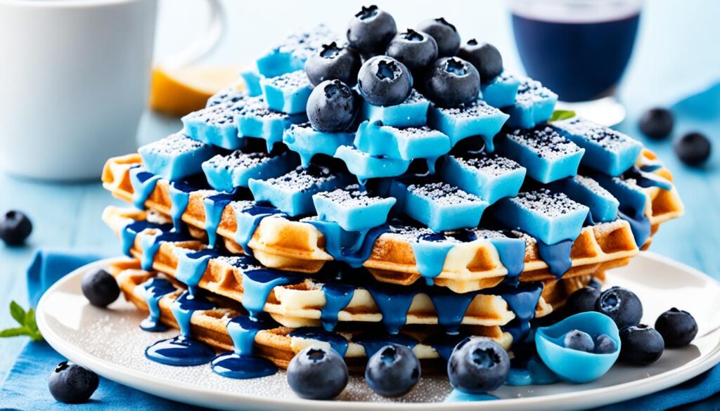 blue waffles
