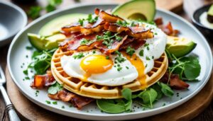 savory waffle recipes for Father's Day