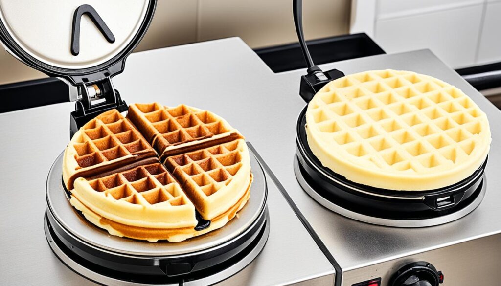 Electric waffle maker limitations