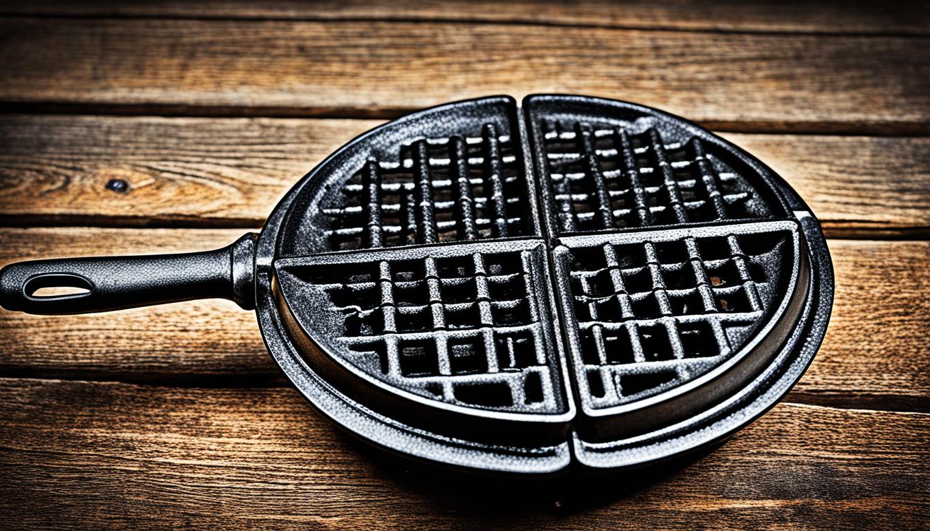 how to use a cast iron waffle maker