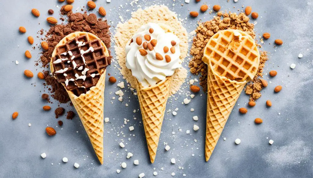 Gluten free waffle cone ingredients