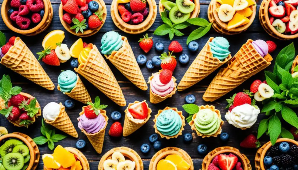 Gluten free waffle cones