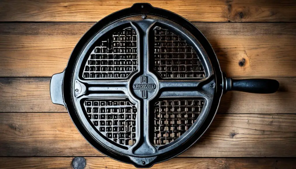 Griswold cast iron waffle iron evaluation