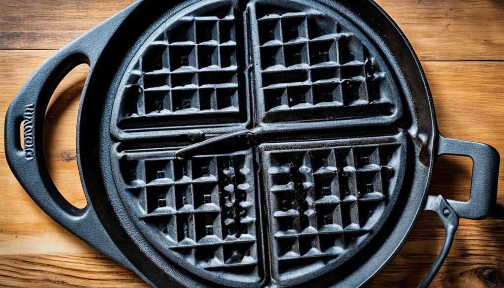 Griswold cast iron waffle iron evaluation