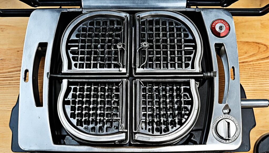 Griswold waffle iron anatomy