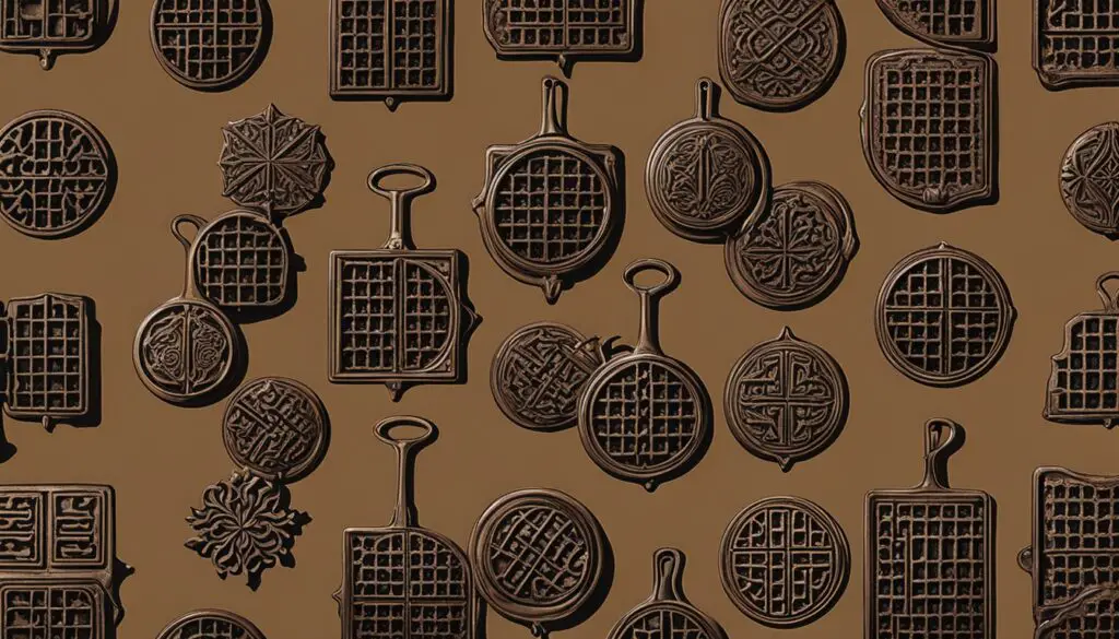 Griswold waffle patterns