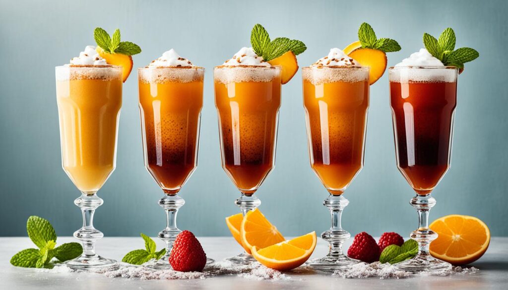 Non-alcoholic stroopwafel drinks