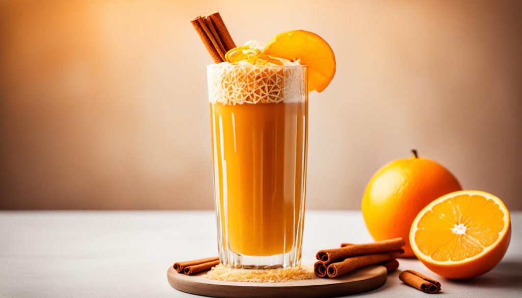 Stroopwafel Spiced Rum Punch