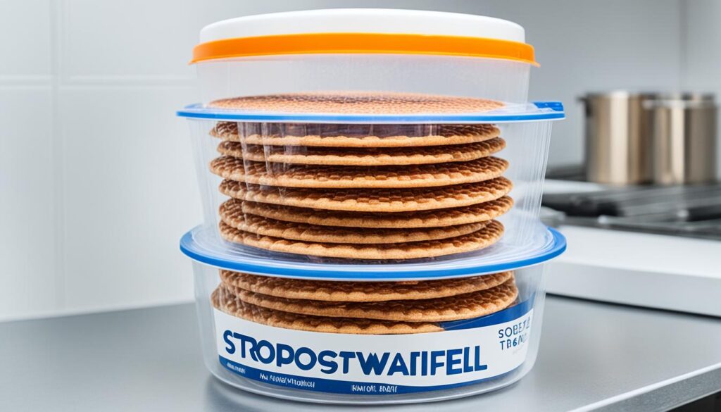 Stroopwafel storage techniques