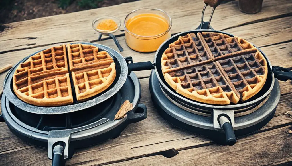 ancient waffle makers