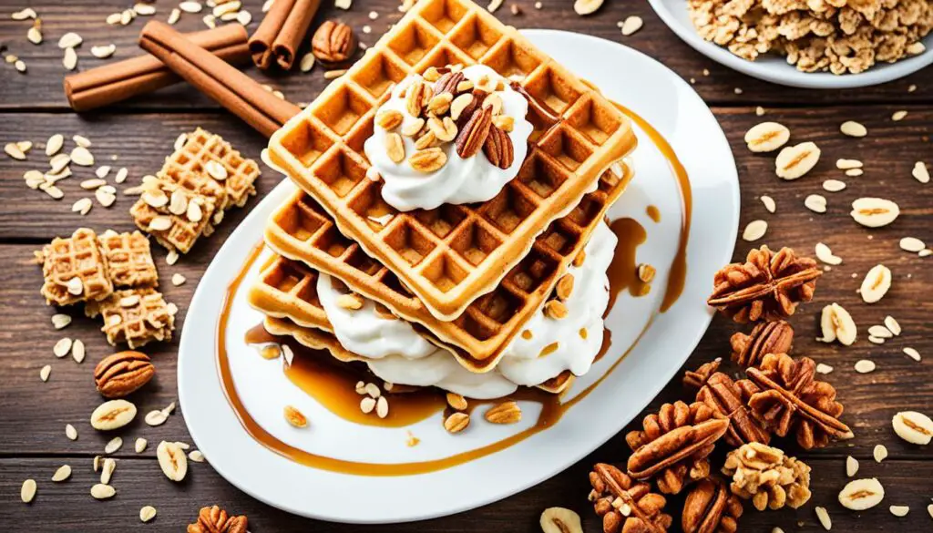 flourless oatmeal waffles