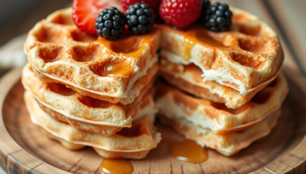 Cottage cheese waffles