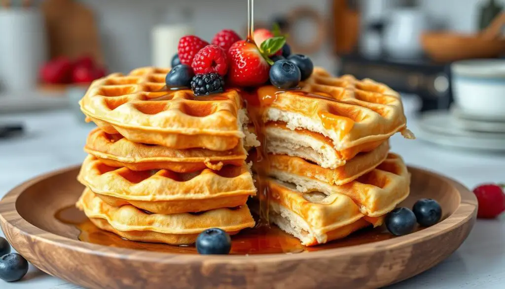 Dairy-free high protein waffles