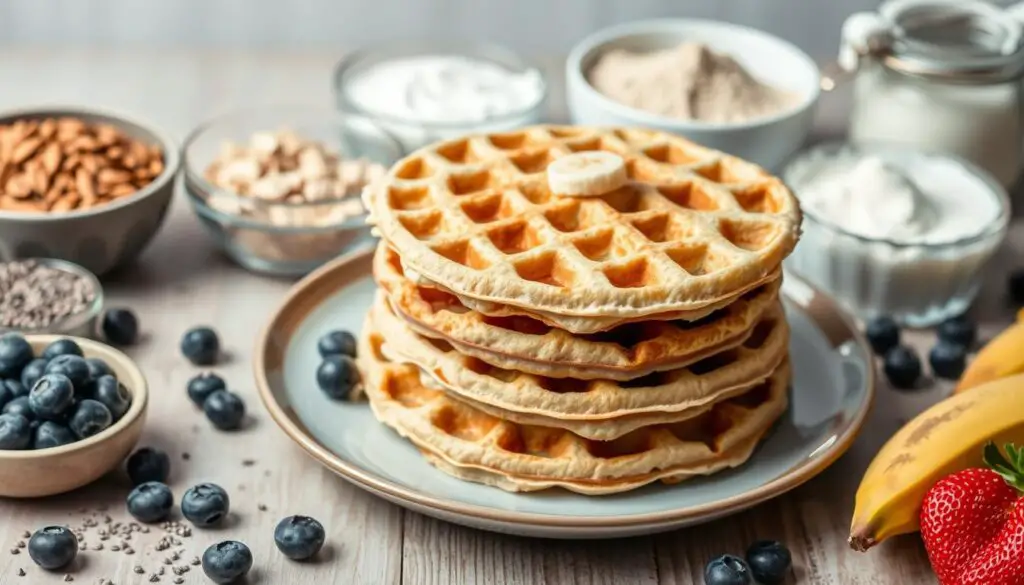 Egg-free protein waffles ingredients