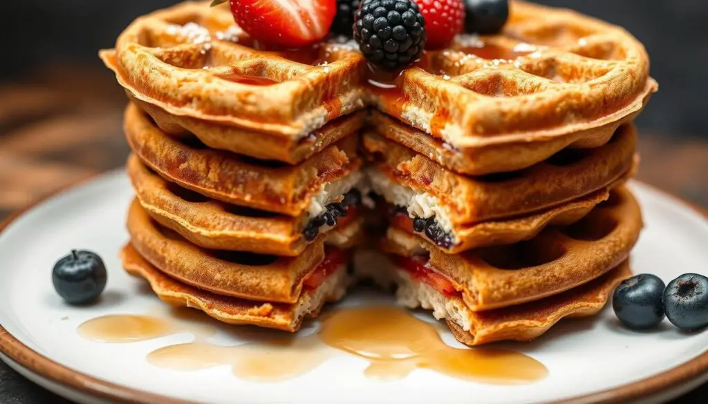 High protein waffles