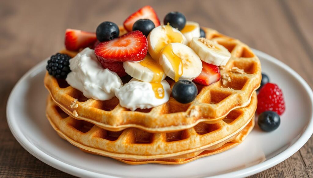 healthy waffle toppings