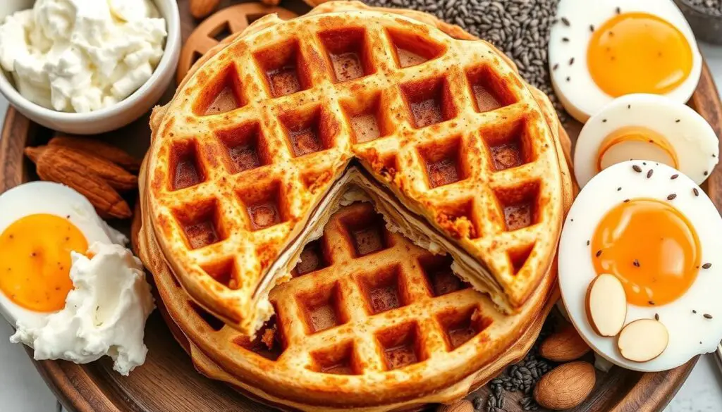 whole food protein sources for waffles