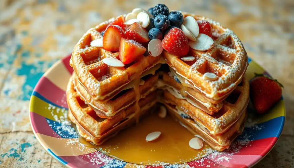 Almond milk waffle recipe