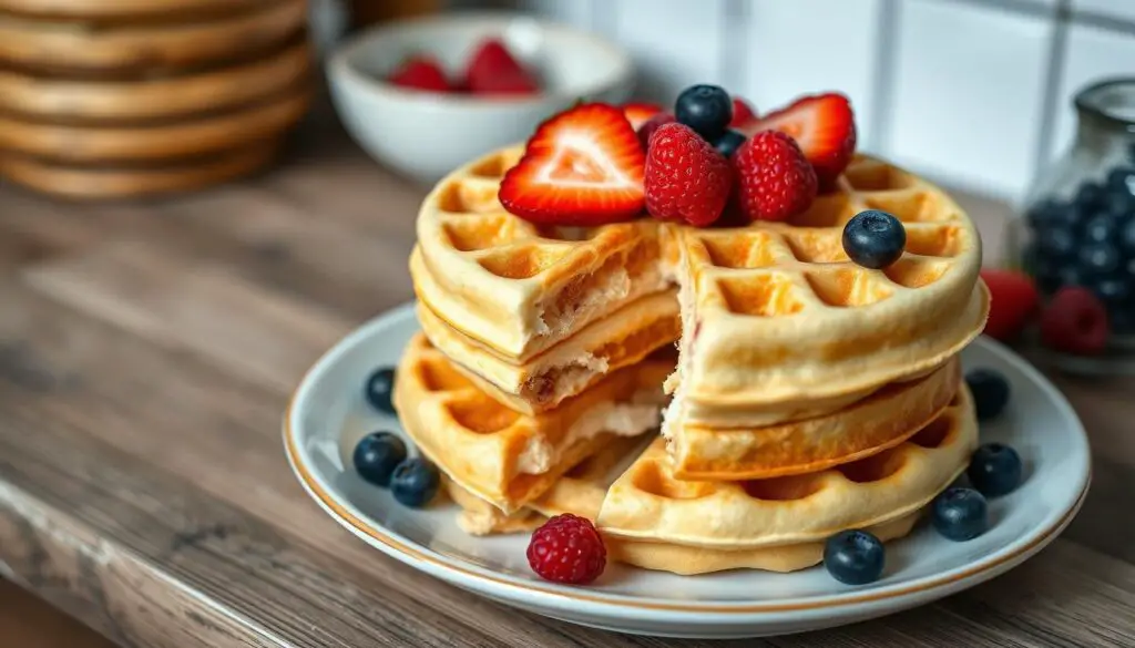 Keto-friendly waffles