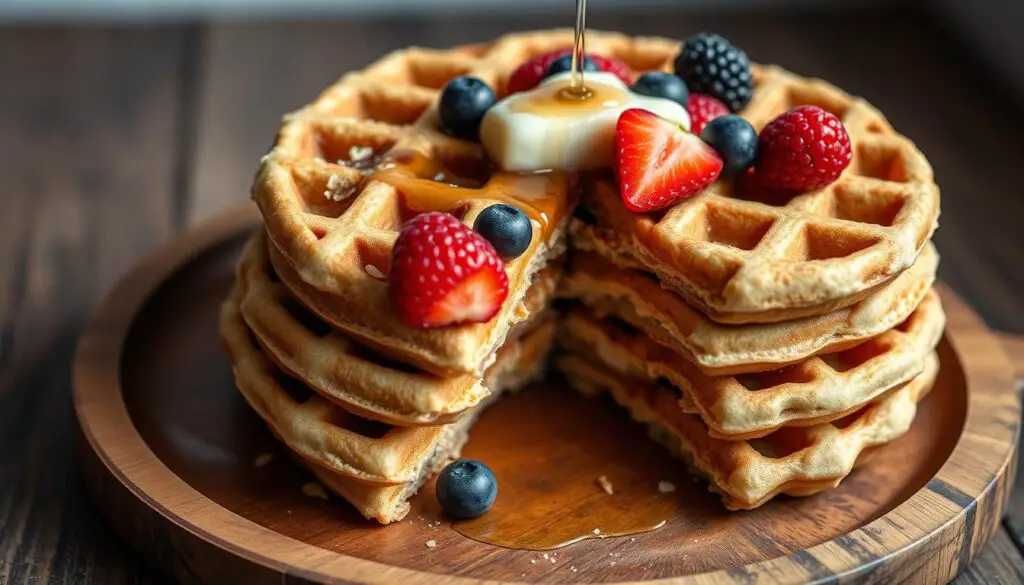 Oatmeal waffle recipe