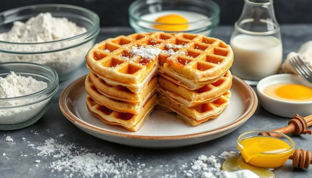 Self-rising flour waffle batter ingredients