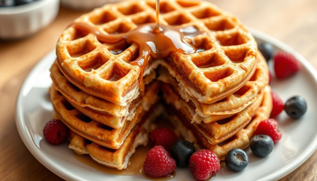 Soy milk waffles