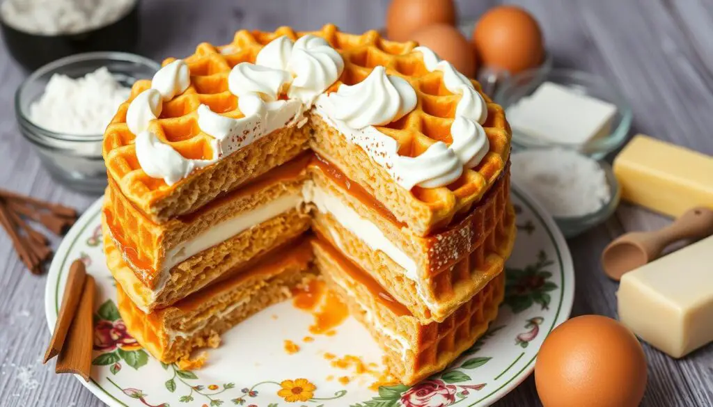 Ukrainian Waffle Cake ingredients