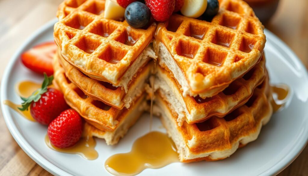 Water-based waffles