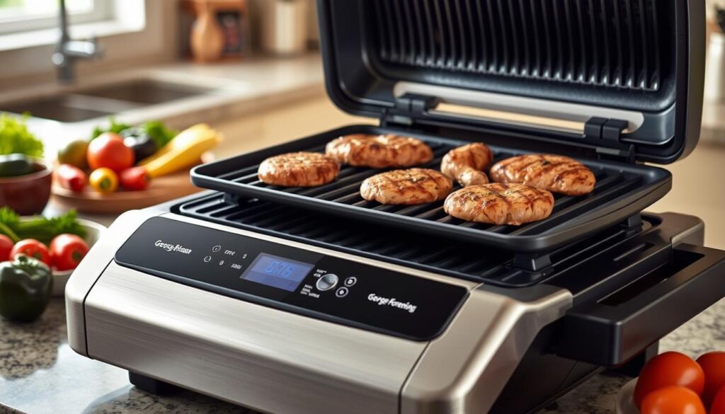 George Foreman Smokeless Digital Smart Select Grill
