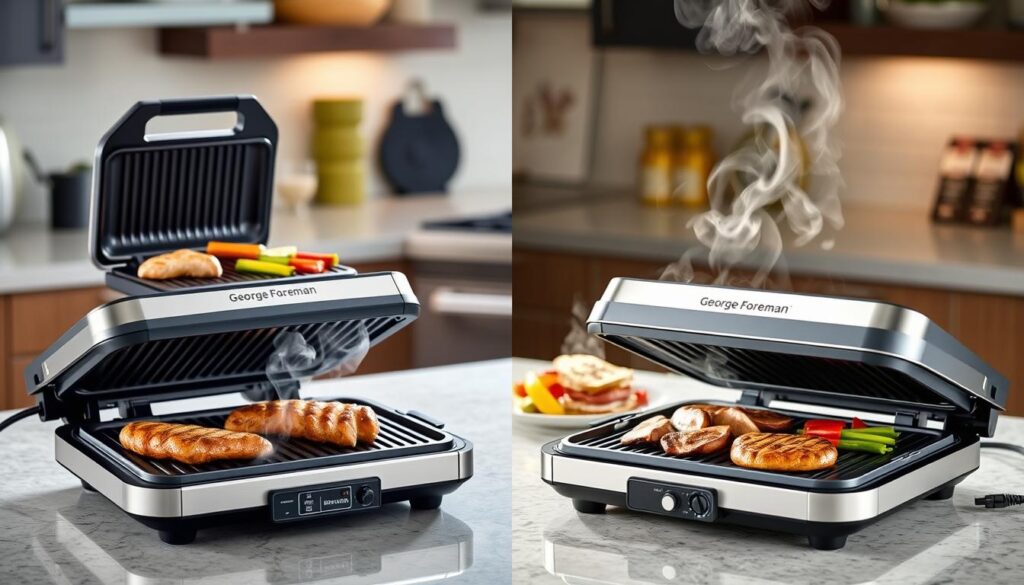 George Foreman electric grill comparison